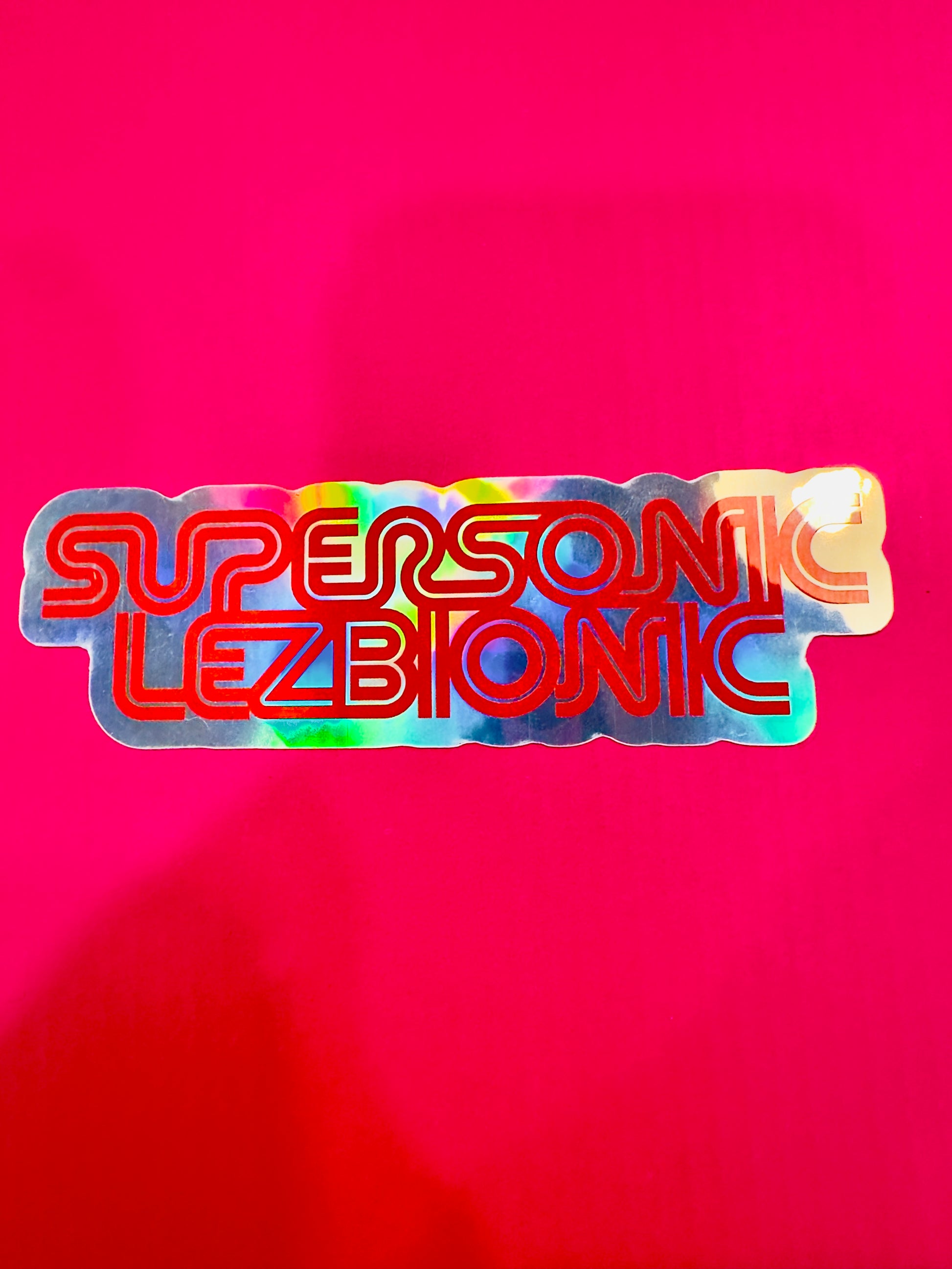 Holographic Large Sticker