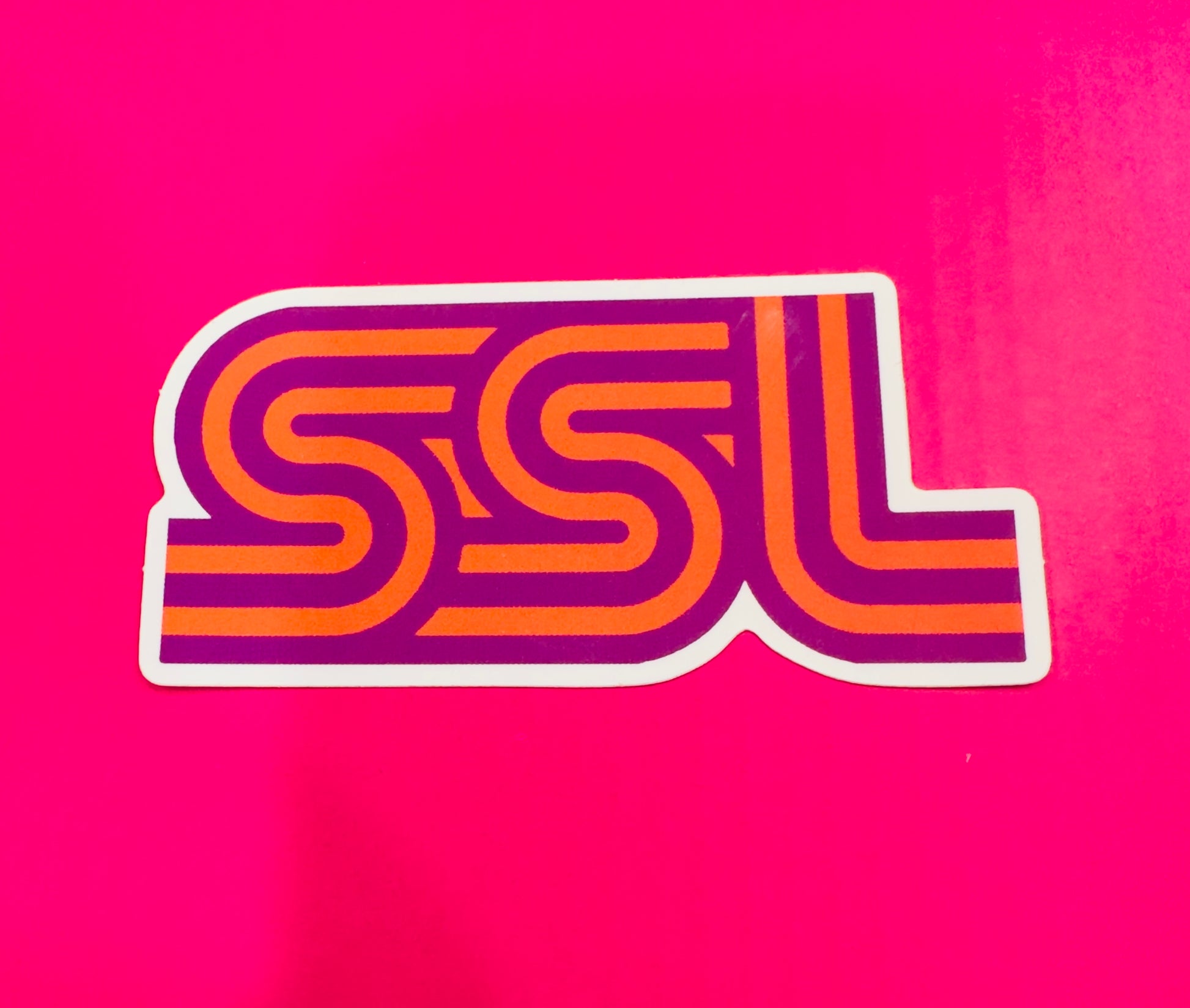 SSL Monogram Large Sticker