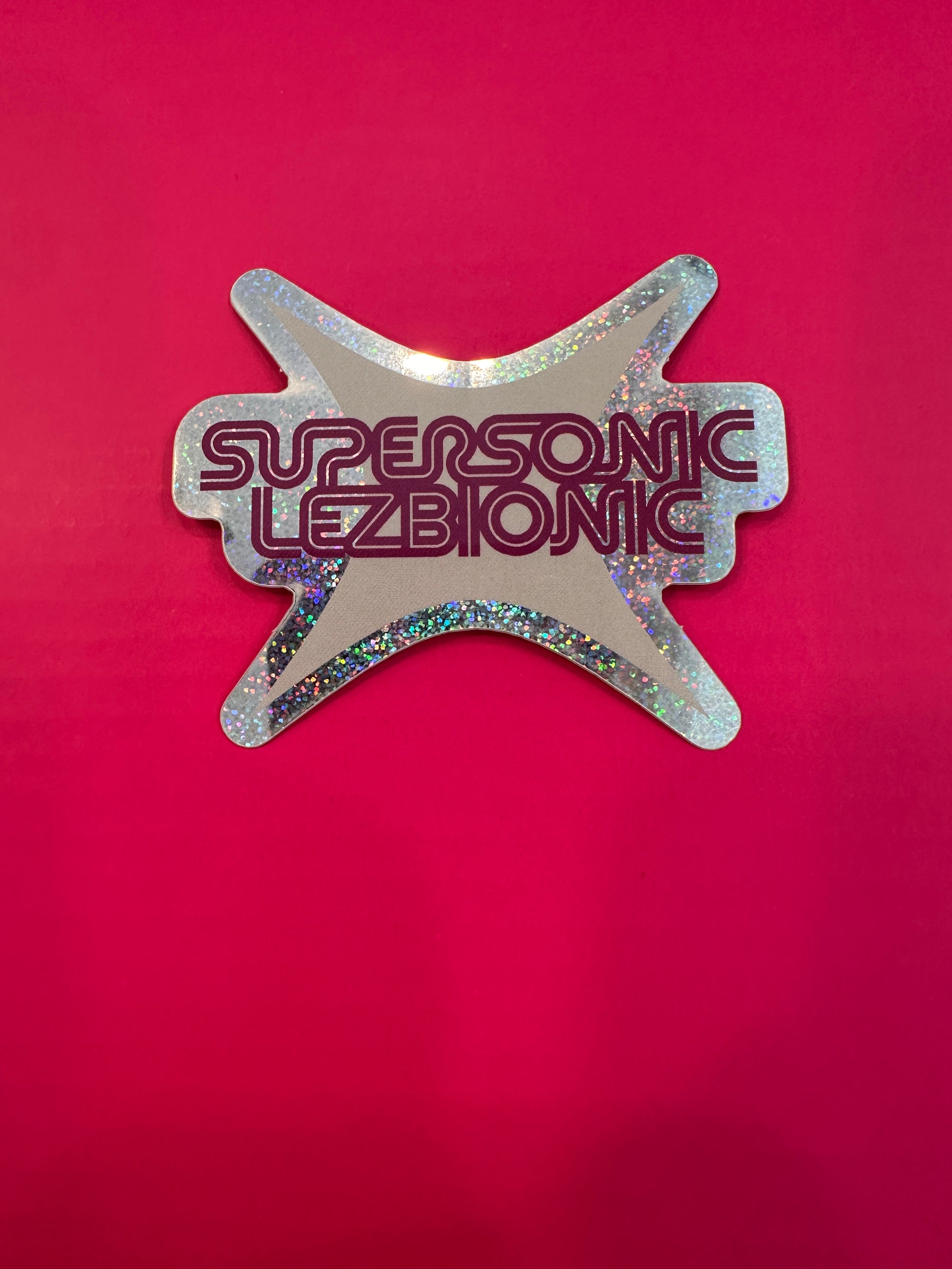 sparkle glitter sticker