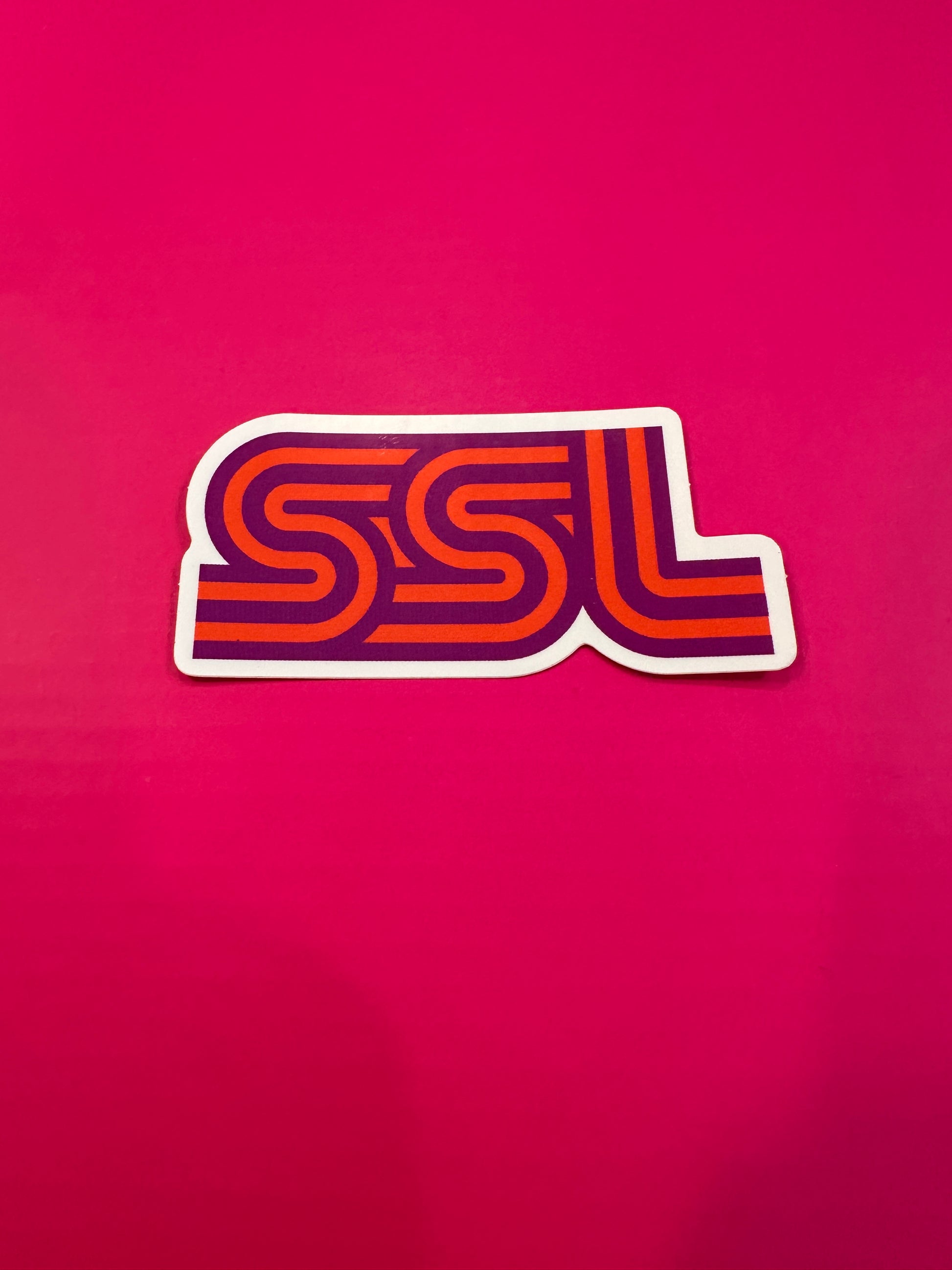 mini mono SSL sticker
